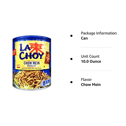 La Choy CHOW MEIN NOODLES Asian Cuisine 5oz (2 pack)