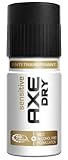  Axe Deodorant Bodyspray Dry+ Sensitiv, 2er Pack (2 x 150 ml)