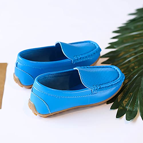 Mocassim infantil infantil infantil meninos meninas macio slip on sapato plano sapatos barco infanti