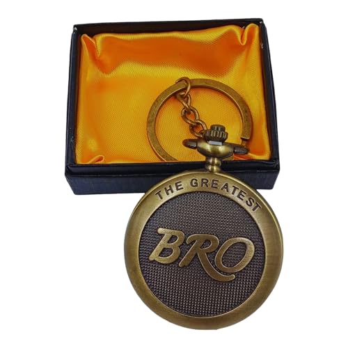 Image of Antique Bronze Pocket Premium Vintage Theme Metallic Home Key Chain & Key Rings | Best Gift for Men, Woman, Boys & Girls on their Special Occassions