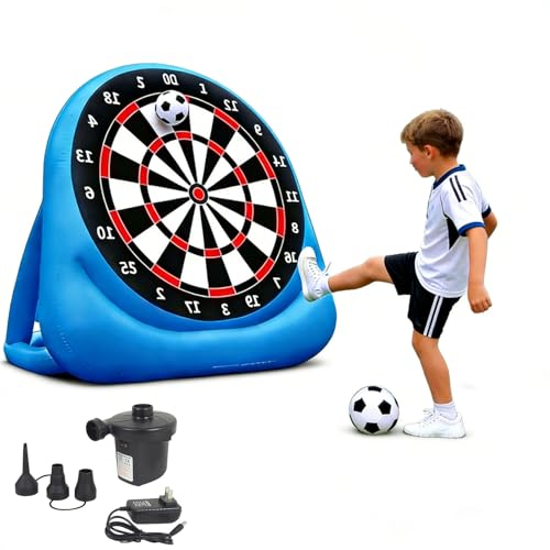 Cible de fléchettes de football avec ballons scratch pour tir de précision