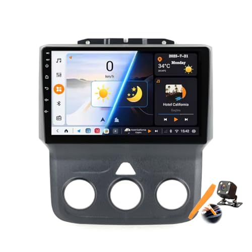 Cartablet GPS Dodge Ram pour voyager en musique avec Android Auto sans fil