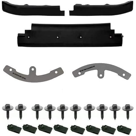 C5 Corvette Front Lower Spoiler Air Dam Bundle Kit w/Side Support + Upgraded Mounting Hardware Fits: All 97-04 Cover