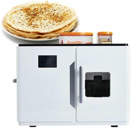 Automatic Chapati Maker Machine, Electric Roti Tortilla Pancake Flatbread Maker, One-Touch Operation for Easy Home Cooking