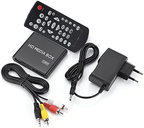 Dispositivo de Reproductor Multimedia, 1080P Full HD Media Player...