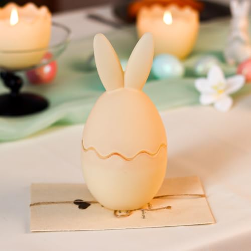 Eastereggcandlevanillascentedcandlebunnyspringhomedecorindooreasterdecorationfortablecenterpiecegiftforwomen  Urban Country Home Decor Easter egg candle vanilla scented candle bunny spring home decor indoor easter decoration for table centerpiece gift for women  urban country home decor