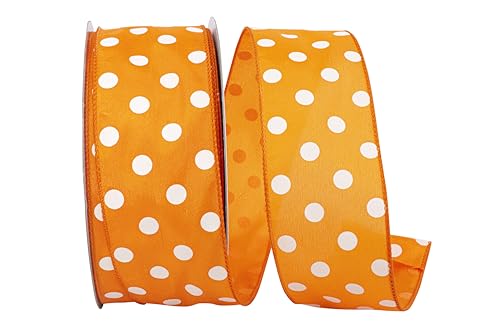 Ruban orange Reliant pour illuminer vos décorations de table et fêtes d'automne