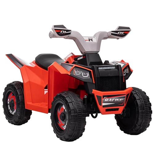 Aosom Kids ATV Quad Car, 6V Four-Wheeler Ride on...