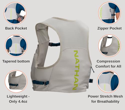 Chaleco de hidratación 1.5 litros Pinnacle FeatherLite para rutas de montaña 4