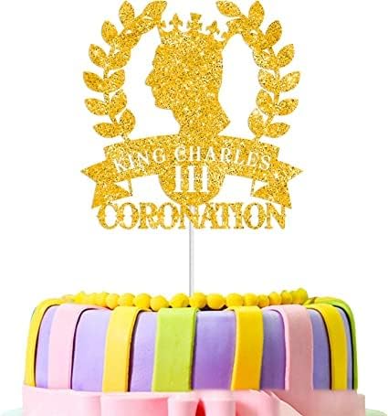 Talking Tables – Royal Coronation Cake Decorations Cupcake Toppers - View #6
