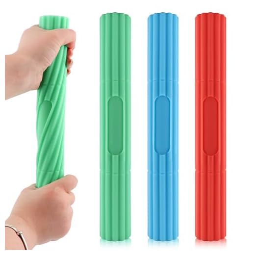 Flex Bar for Tennis & Golfers Elbow Therapy - 3 Resistance Levels, Relieve Tendonitis, Wrist & Forearm Pain, Improve Grip Strength | 3-Pack Physical Therapy Bar for Athletes, Rehab & Home Use