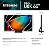 Hisense 65U8KQ Mini LED 4K ULED Smart TV - 164 cm (65 Zoll) Dolby Vision IQ & Atmos, 120Hz Panel, Game Mode Pro, UHD AI Upscaler, HDR10+, Bluetooth, Apple AirPlay, Alexa, anthrazit [2023]