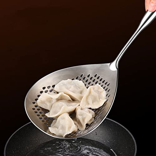 UPKOCH Escumadeira Escumadeira De Aço Inoxidável Filtro De Macarrão Colher Escumadeira Concha Macarr