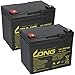 2X AGM 12V / 36Ah Blei-Akku - U1-36NE zyklenfest, kompatibel MP36-12C REC36-12I 12LCP-36 34Ah 35Ah 38Ah akku%2CErsatzakku günstig Kaufen-2X AGM 12V / 36Ah Blei-Akku - U1-36NE zyklenfest, kompatibel MP36-12C REC36-12I 12LCP-36 34Ah 35Ah 38Ah