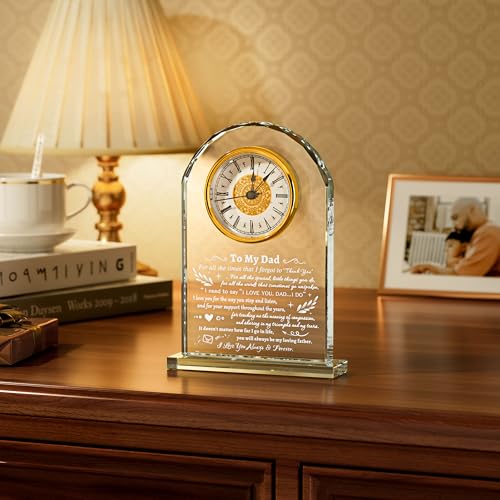 Ywhltomydadclockfromdaughtersonmeaningfulplaquefordadwhowantsnothinggreathomedecorationforfather Urban Country Home Decor Ywhl to my dad clock from daughter son meaningful plaque for dad who wants nothing great home decoration for father urban country home decor