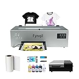 Fynqil A4 DTF Printer and Oven, A4 L805 Transfer Printing Machine for DIY Print T-Shirts Apparel with White...