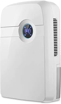 Home Dehumidifier with Drain Hose, Automatic Drain, 84 Oz. Water Tank, 24-hour Timer, Remote Control, Basement Dehumidifier, Bathroom, Dehumidifiers for Home Small Room General