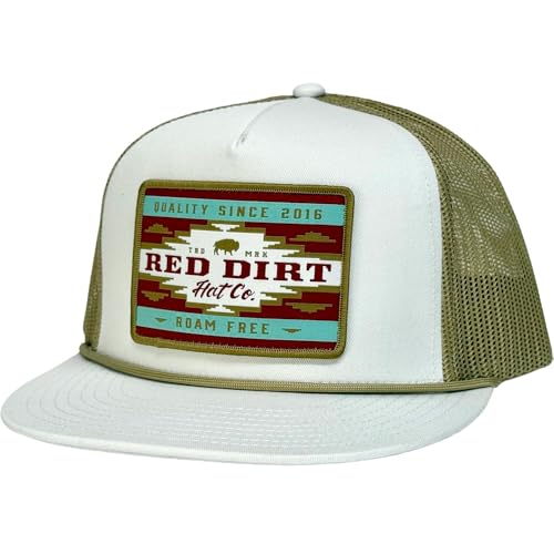Image of Red Dirt Hat Company Aztec Print Adjustable Snapback Hat