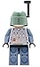LEGO Star Wars Boba Fett Kids Minifigure Light Up Alarm Clock | green/blue | plastic | 9.5 inches tall | LCD display | boy girl | official