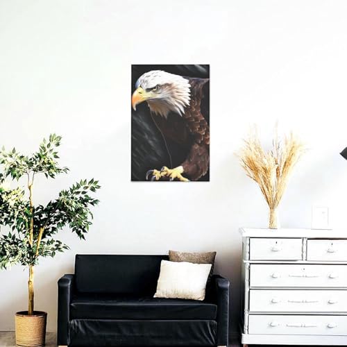 Impression sur toile An Eagle pour masquer un mur vide de bureau