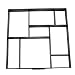 50 x 50 x 4.5cm DIY Molde de Pavimento Pavimentación de La...