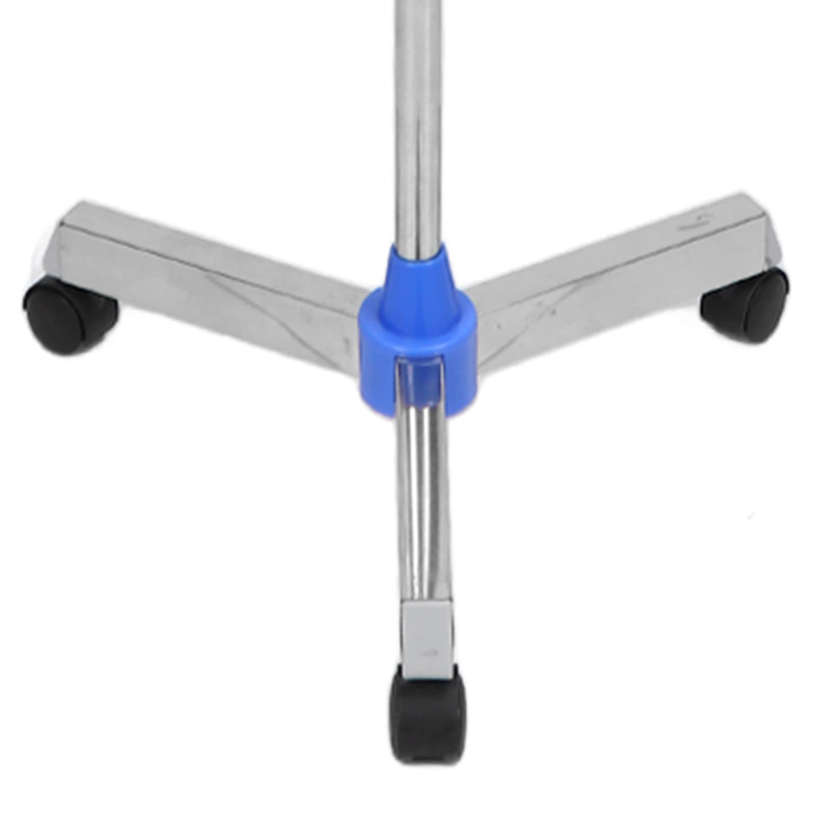Support de Perfusion Portable avec 4 Crochets et 3 Pieds, Support de Perfusion pour Poches à Perfusion, Support de Perfusion Pliable à Hauteur réglable pour hôpital/Clinique/domici