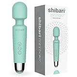 Shibari Mini Halo Vibrator, Wand Massager Vibe, Cordless, Quiet, High Power & Waterproof, Vibration Clitoris Stimulation, Adult Sex Toys, Personal Vibrator for Women, Sex Vibrators (Mint)