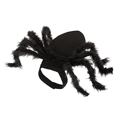 LOVIVER Spinnenhund Kostüm für Halloween Party - Hund Kostüm für Teddy, Mops, Chihuahua, Shih Tzu, Yorkshire Terrier