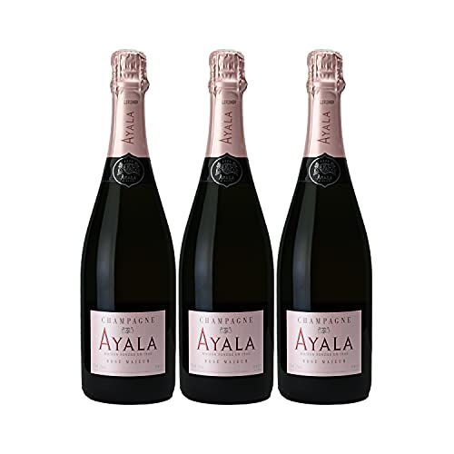 Champagne Rosé Majeur Rosé - Maison Ayala - Rebsorte Chardonnay, Pinot Noir, Pinot Meunier - 3x75cl - 90/100 Wine Spectator