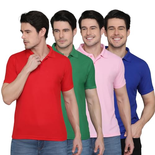 Image of INKKR Men's Polo Neck T-Shirt Combo