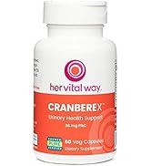 Her Vital Way Cranberex - Cranberry Pills for Women and Men - Cranberry Supplement with 36mg PAC ...