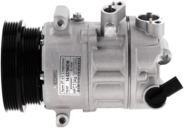 Compresor de A/C PXE16 para Audi TT RS Quattro/Volkswagen Beetle, Bora, Golf, Golf R, GTI, Jetta, Jetta City, Passat, Rabbit QR