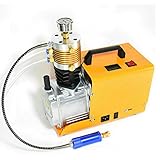 compresor para rifles pcp fox 300 bar ? 12 volt ➤ Modo de enfriamiento del compresor de aire: refrigeración de agua + enfriamiento de aire; presión de trabajo: 300 bares/30 MPA/4500 psi