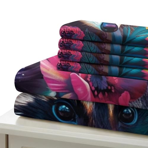 Parure de lit Londres 3D en microfibre premium douce et résistante - 6
