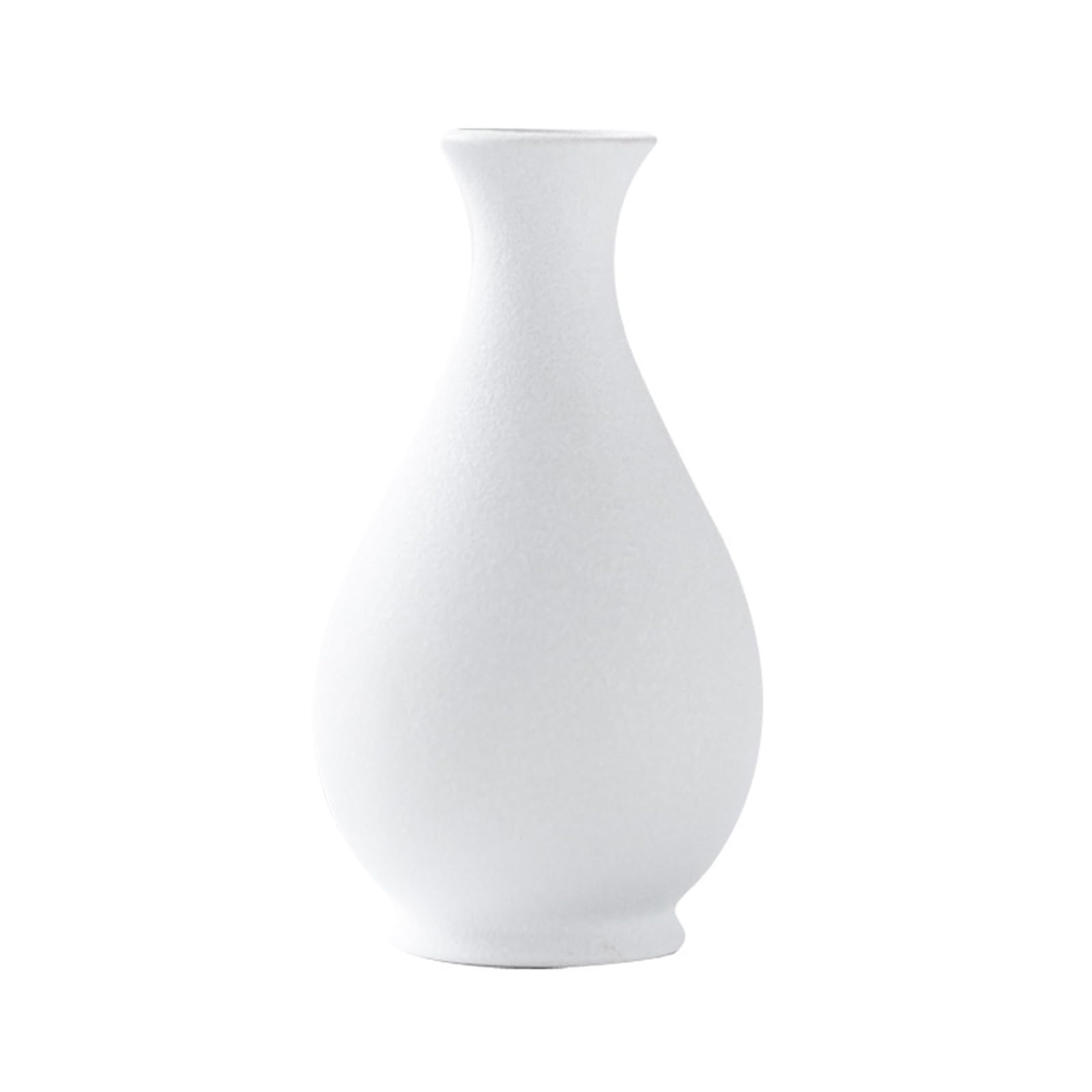 Ceramiczny wazon Dekoracyjny domowy wazon Nowoczesny mały wazon Dekoracyjny wazon buszel, elegancka dekoracja stołu Prezent na Dzień Matki dla mamy,White