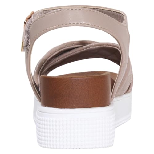 Mia Kids Little Girls Magy Sandals Blush Platform Strappy Shoes Sz. 24