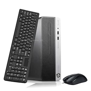 HP ProDesk 400 G4 SFF Desktop Computer, Intel Quad-Core i5-6500 up to 3.6GHz Business PC, 8 GB DDR4, 256 GB SSD, Keyboard & Mouse, WiFi&Bluetooth, Windows 11 Pro 64-bit (Renewed)