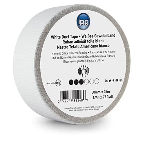 Intertape Polymer Group AC10 Ruban adhésif tissé Blanc 50 mm x 25 m Cover