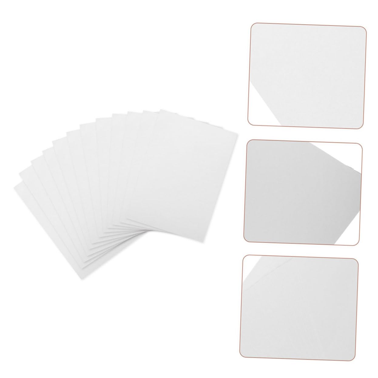 EXCEART 100blätter Aquarellpapier Dickes Wasserfarbenpapier Zum Malen Kaltpresspapier Für Aquarellzeichnungen Professionelles Zeichenpapier Leeres Malpapier Für Schüler Zeichenpapiere