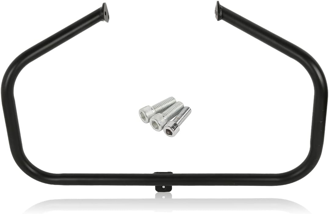 XFMT Black 1 1/4" Engine Guard Highway Crash Bar Fits for Harley Touring Road King Electra Street Glide 1997-2008