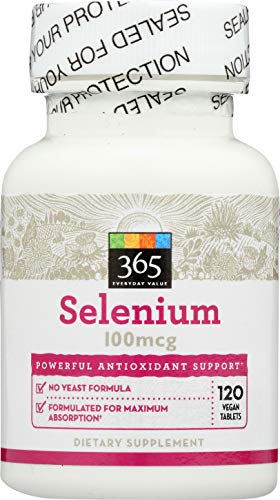 365 by Whole Foods Market, Selenium 100MCG, 120 Tablets