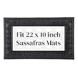 Evergreen Flag Sassafras Door Mat Tray, All-Weather Weatherproof Doormat for...