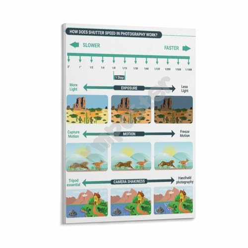 How Does Shutter Speed in Photography Work Poster Beginner Photographer