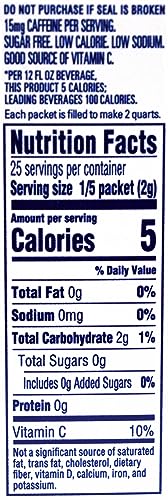 Crystal Light 644135152489 Peach Mango Green Tea Drink Mix thumb #3