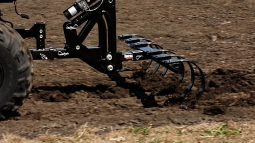Impact IMPLEMENTS® Cultivator/Chisel Plow for ATV, UTV, & Lawn/Garden Tractors. Great for Breaking up Soil and Providing a Bed for Plants, Seeds, and More.