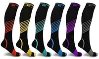 Algopix Similar Product 5 - Extreme Fit Sport Compression Socks for