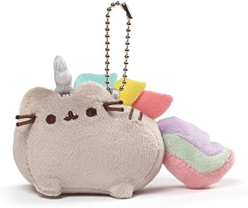 pusheen keychain plush