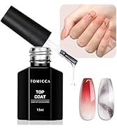 Amazon | TOMICCA ジェルネイル トップコート 8ml 拭き取り不要 クリア