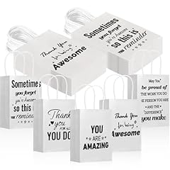 White Thank You Gift Bags