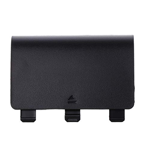 Image of Battery Cover Shell Lid Back Case Replacement for Xbox One Controller (Black)
